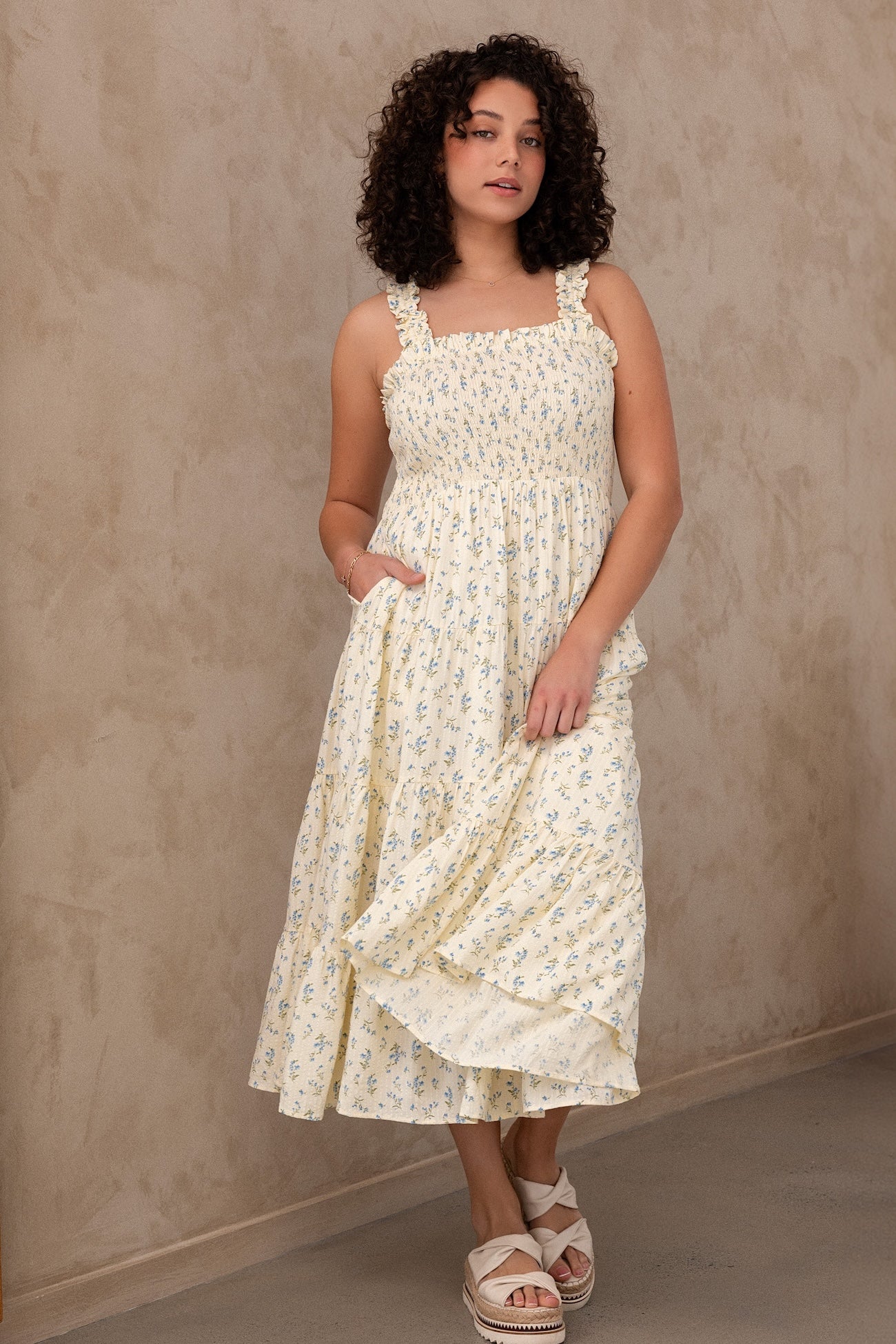 Adele Dress - Buttercup Bloom - Image 10