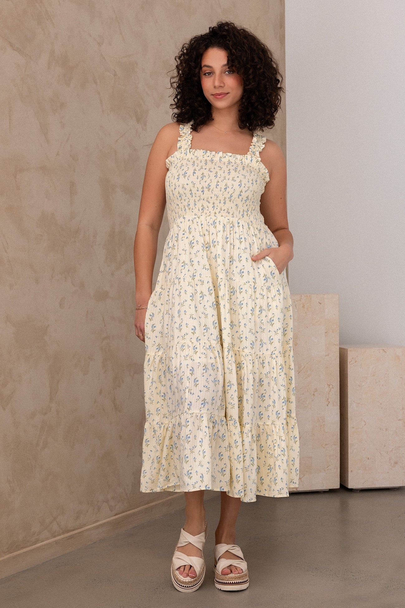 Adele Dress - Buttercup Bloom - Image 9
