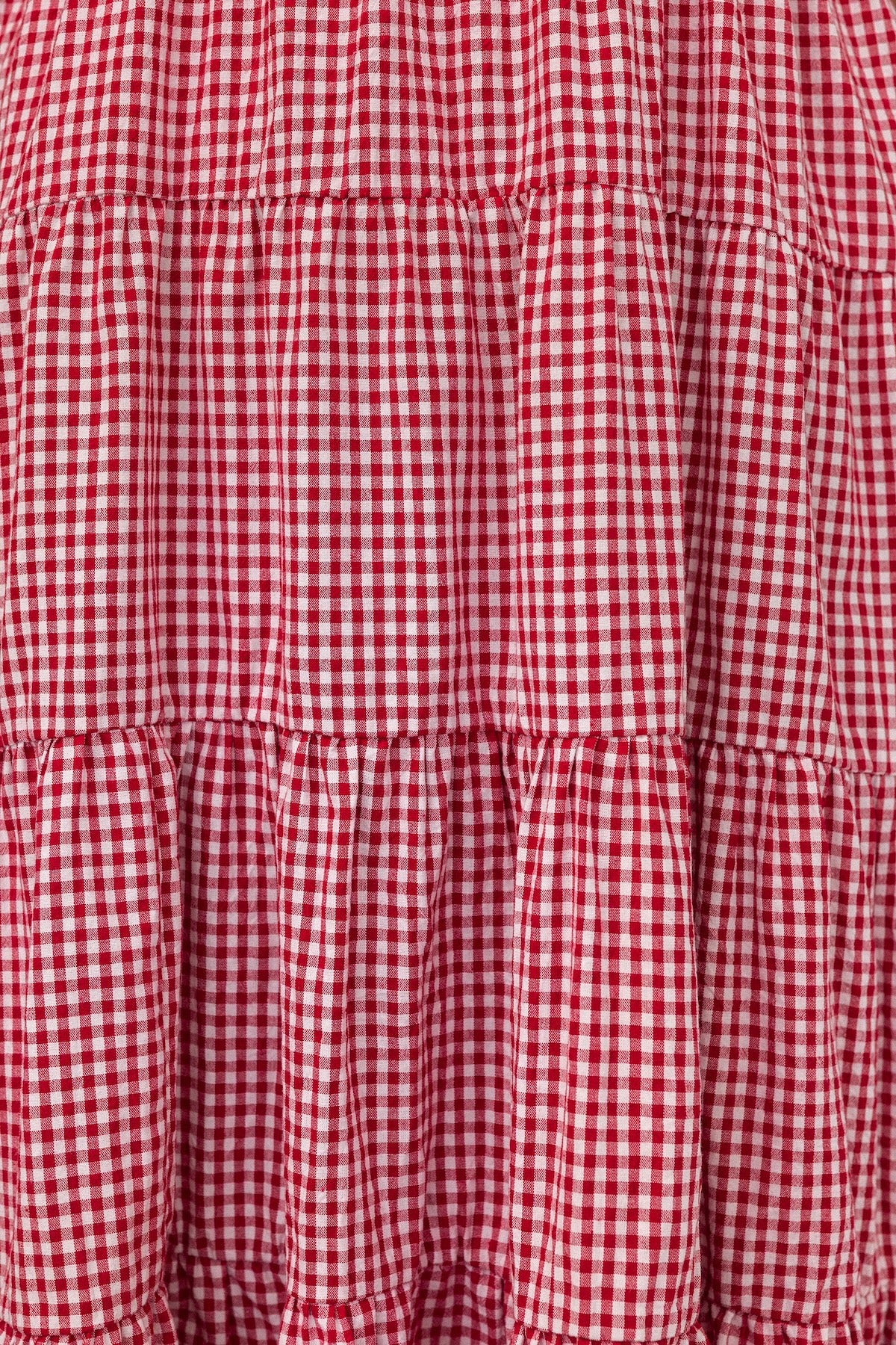 Adele Dress - Red Gingham - Image 5