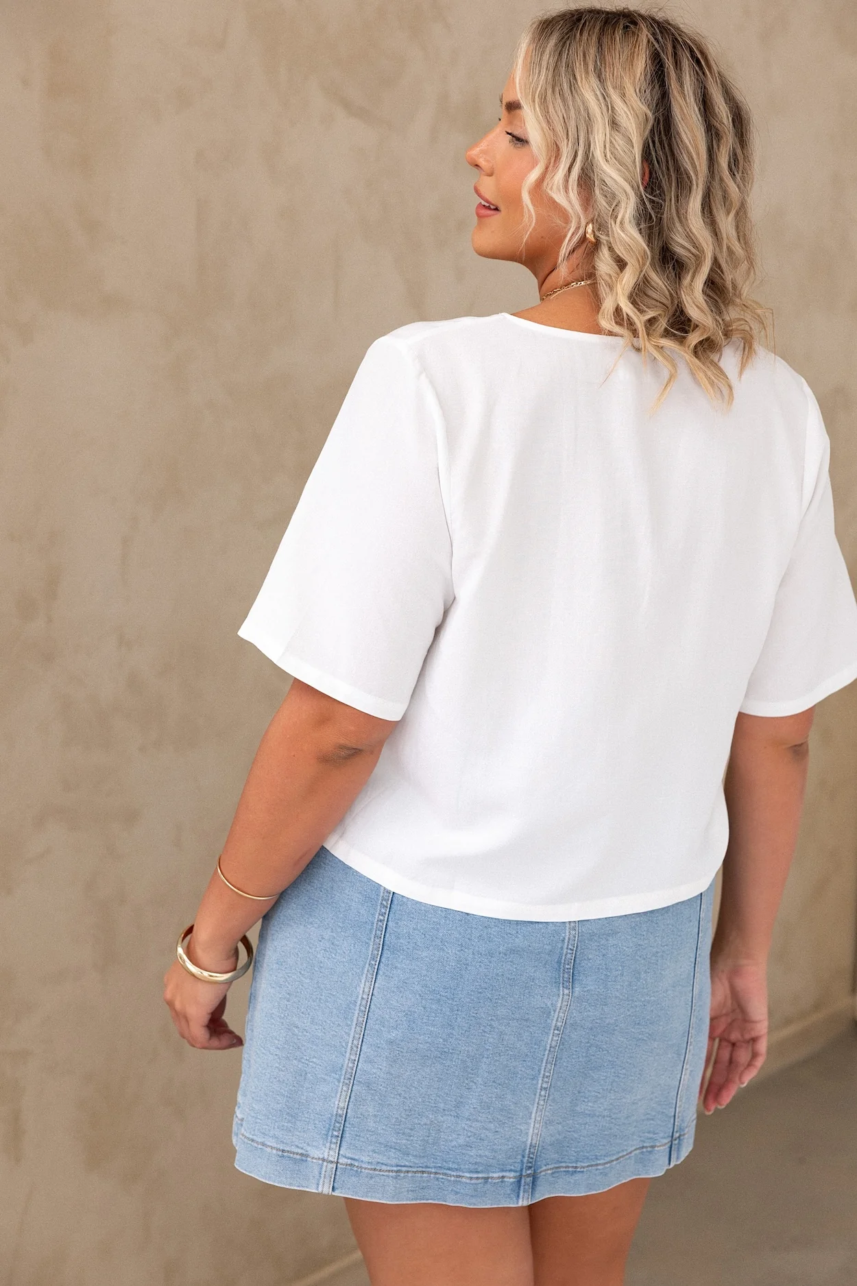 Asha Top - White - Image 7