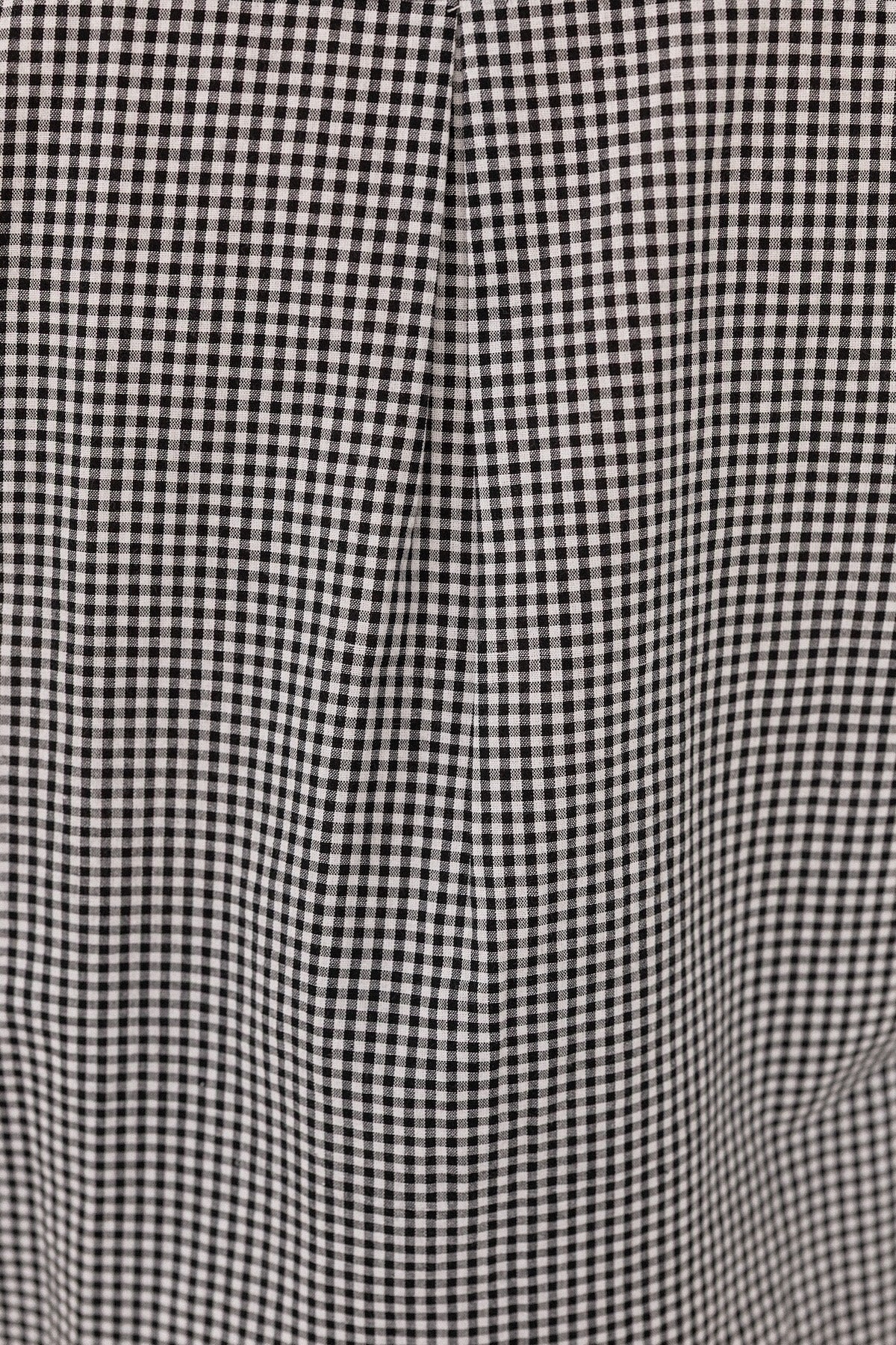 Billie Top - Black Gingham - Image 5