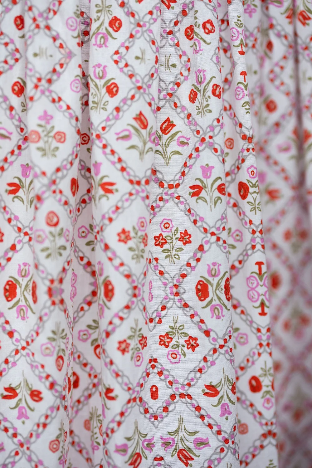 Charlotte Dress - Trellis Rose - Image 10