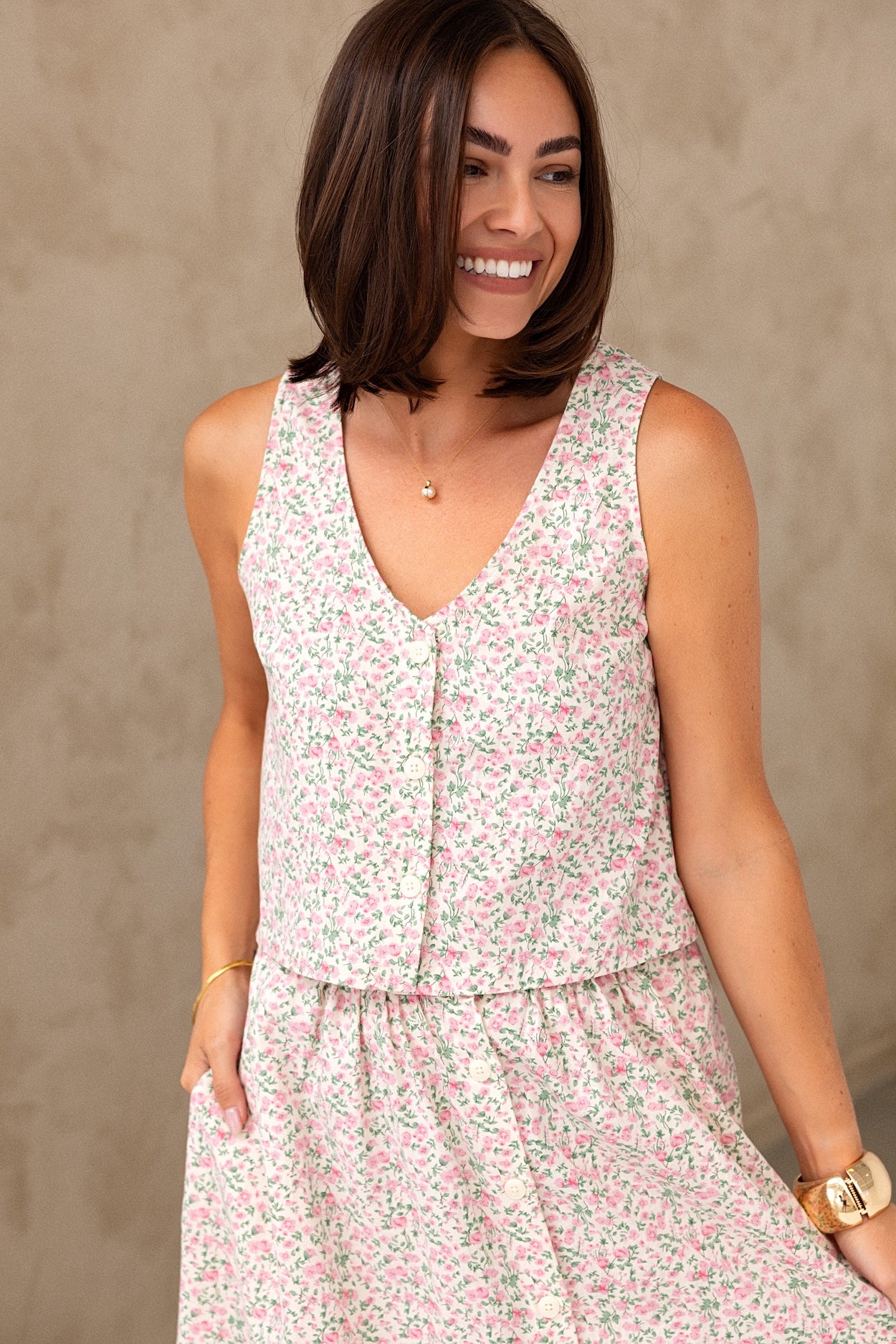 Como Top - Chantilly Bloom - Image 3