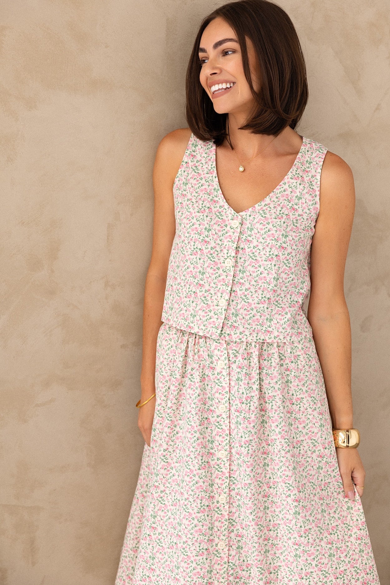 Como Top - Chantilly Bloom - Image 4