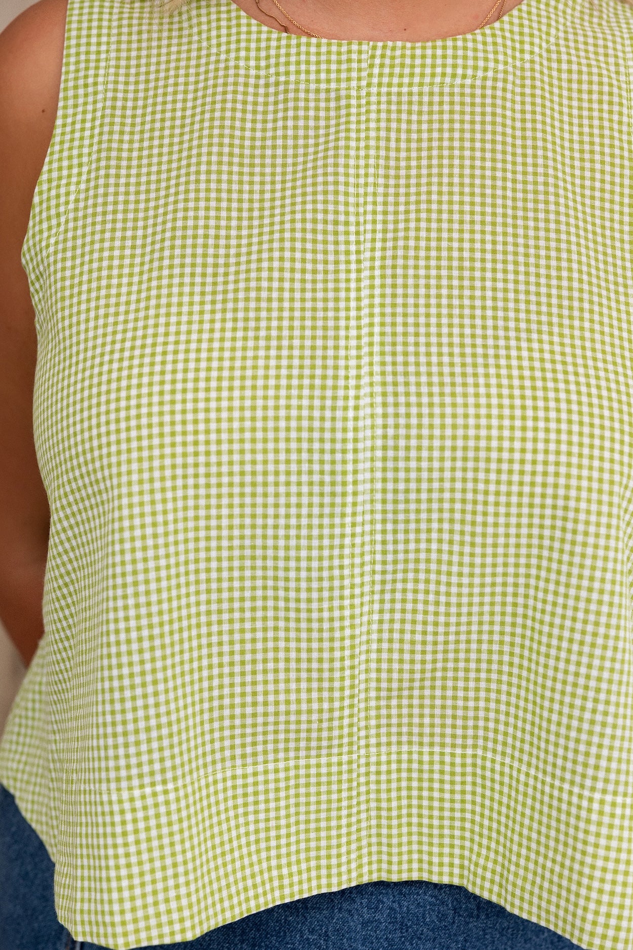 Elodie Top - Apple Gingham - Image 7
