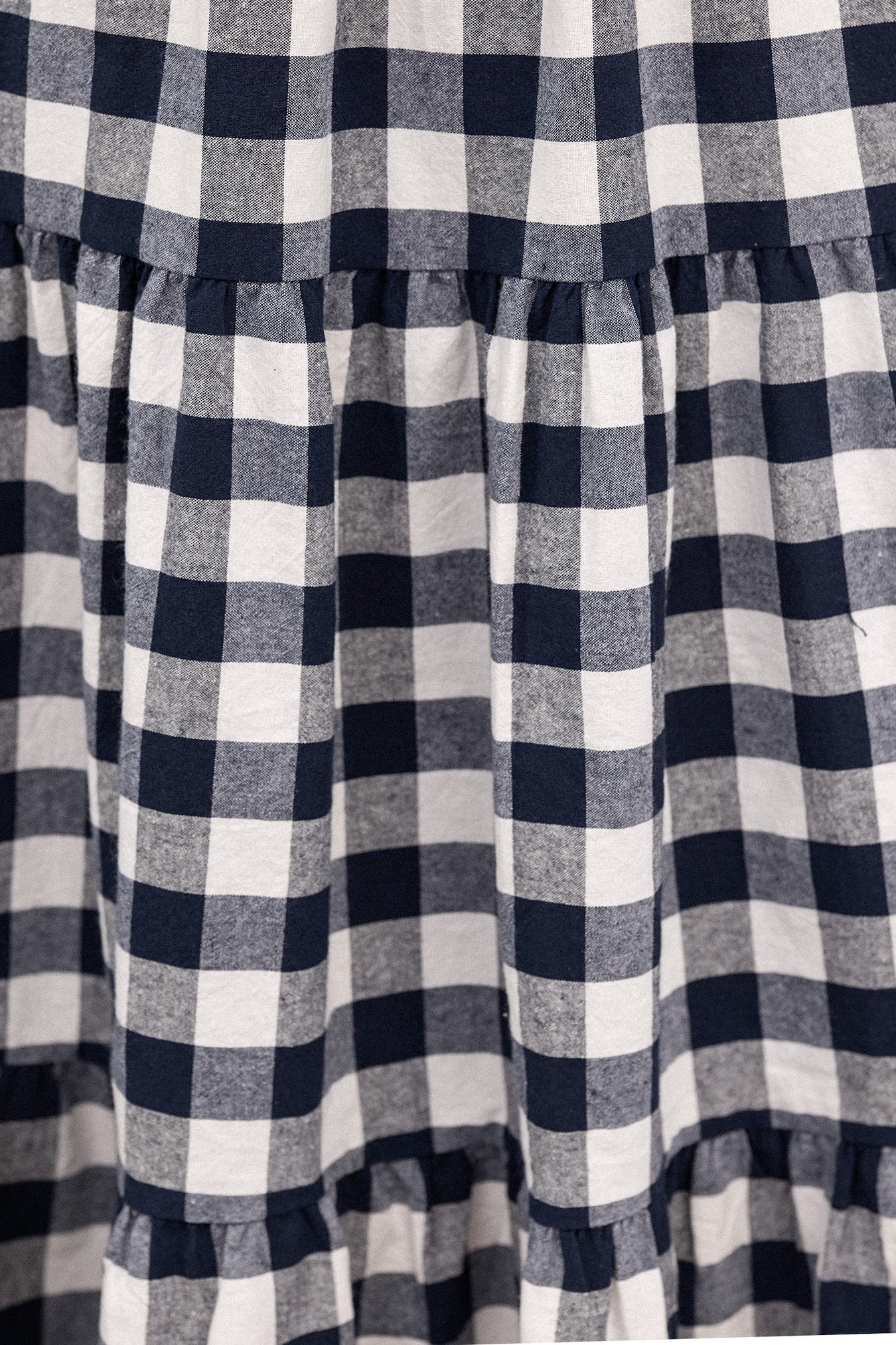 Lucy Dress - Navy Gingham - Image 13