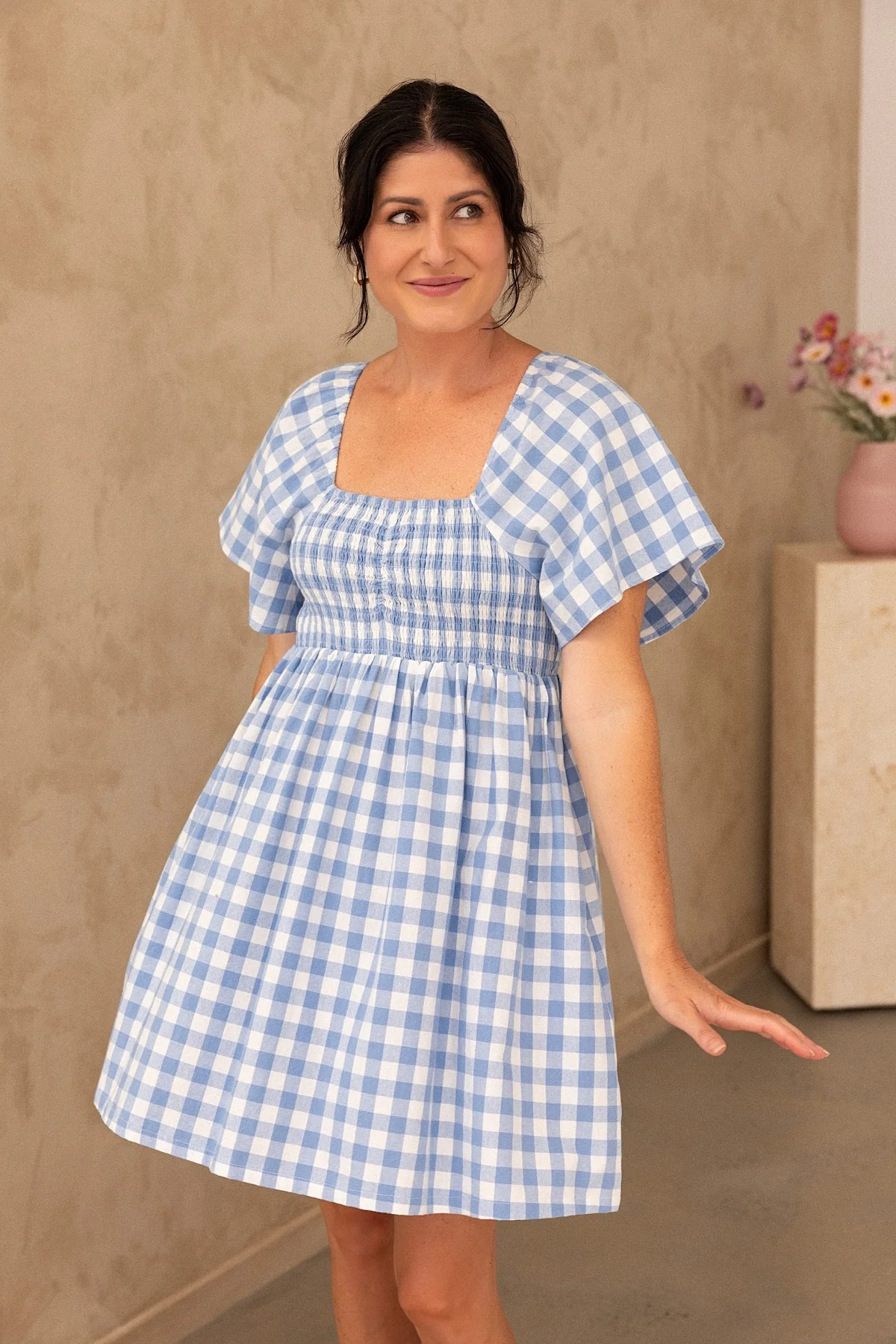 Prue Dress - Baby Gingham - Image 10