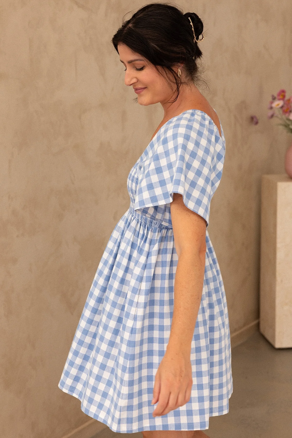 Prue Dress - Baby Gingham - Image 12