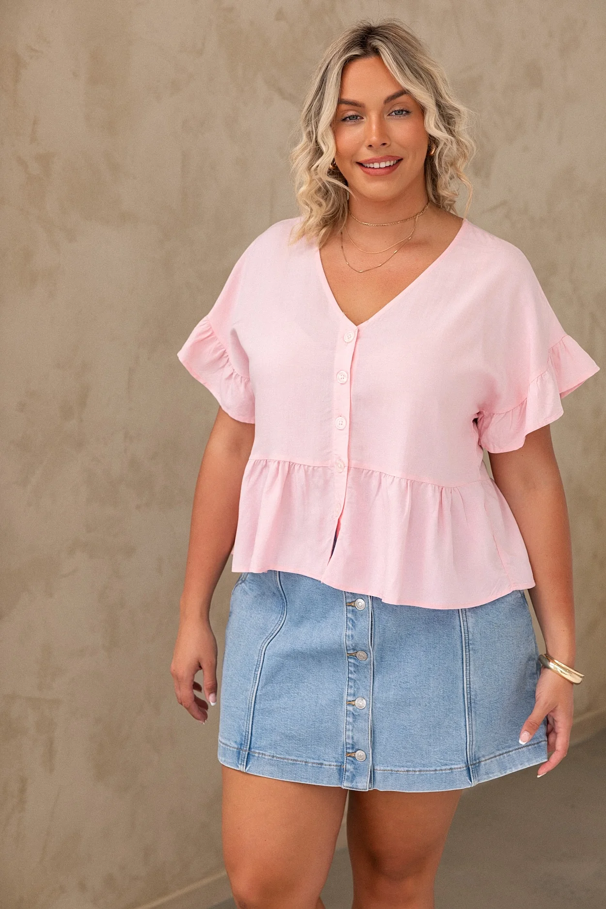 Rue Blouse - Frosting - Image 3