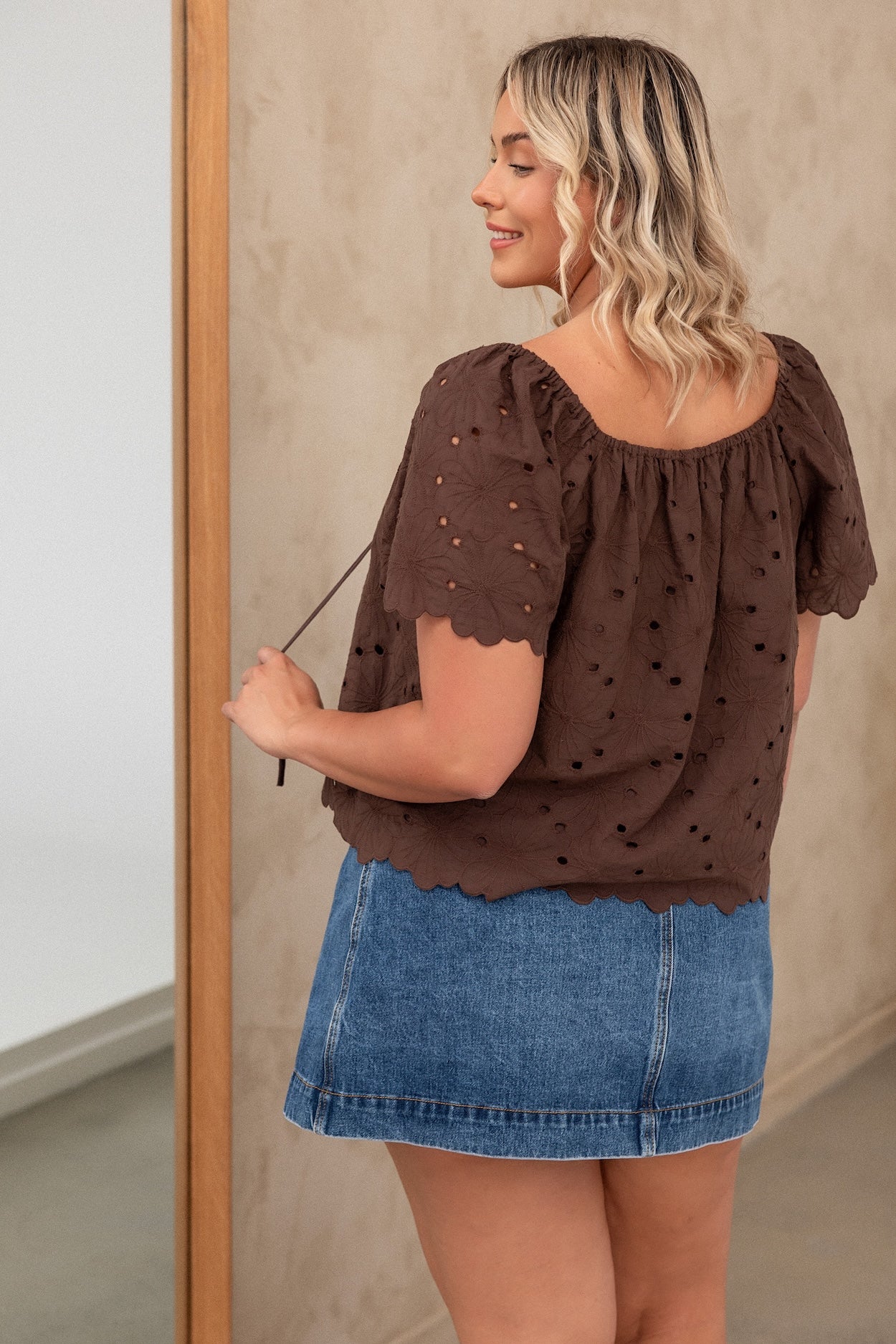 Shae Top - Cocoa - Image 8