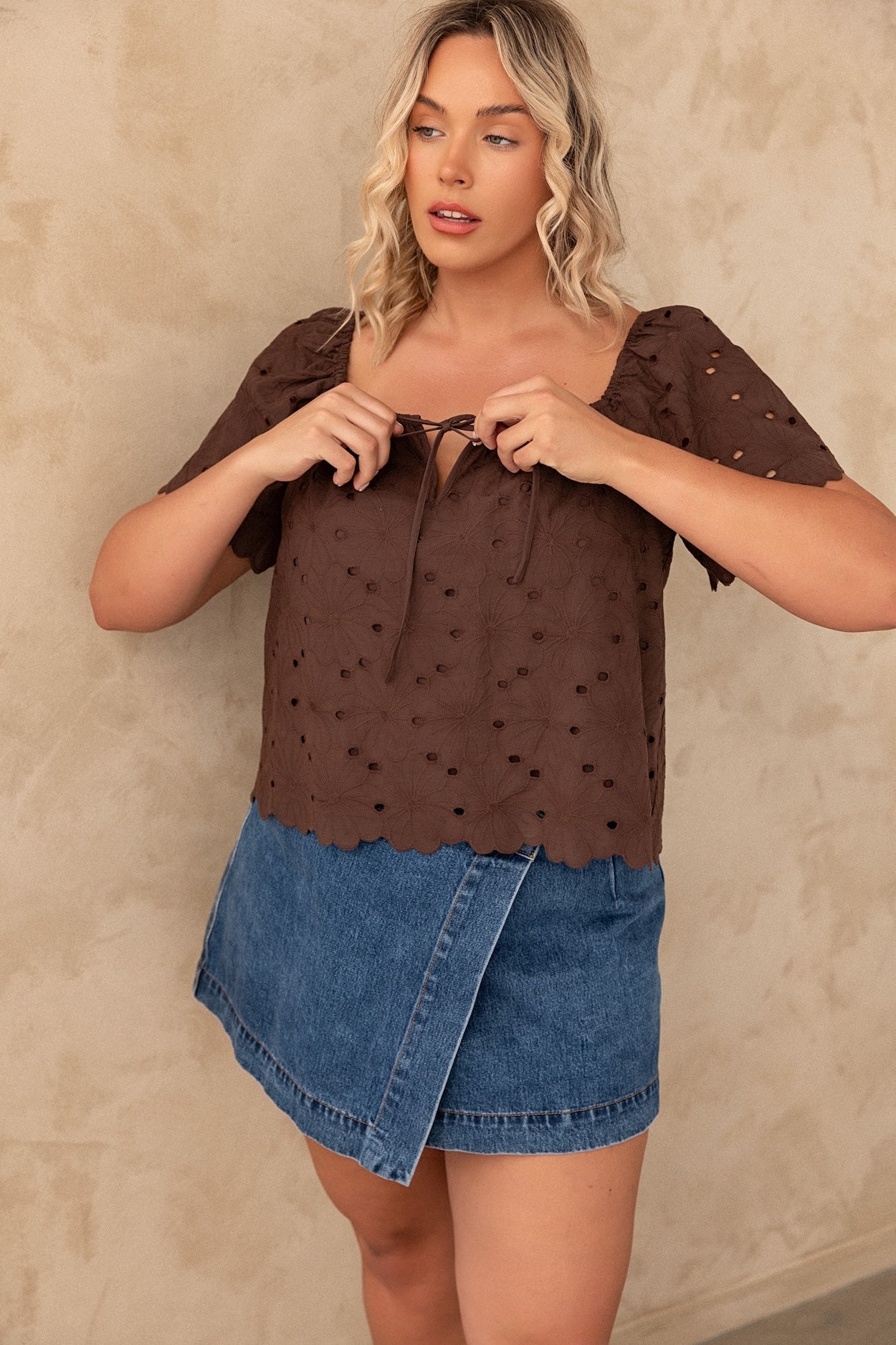 Shae Top - Cocoa - Image 9