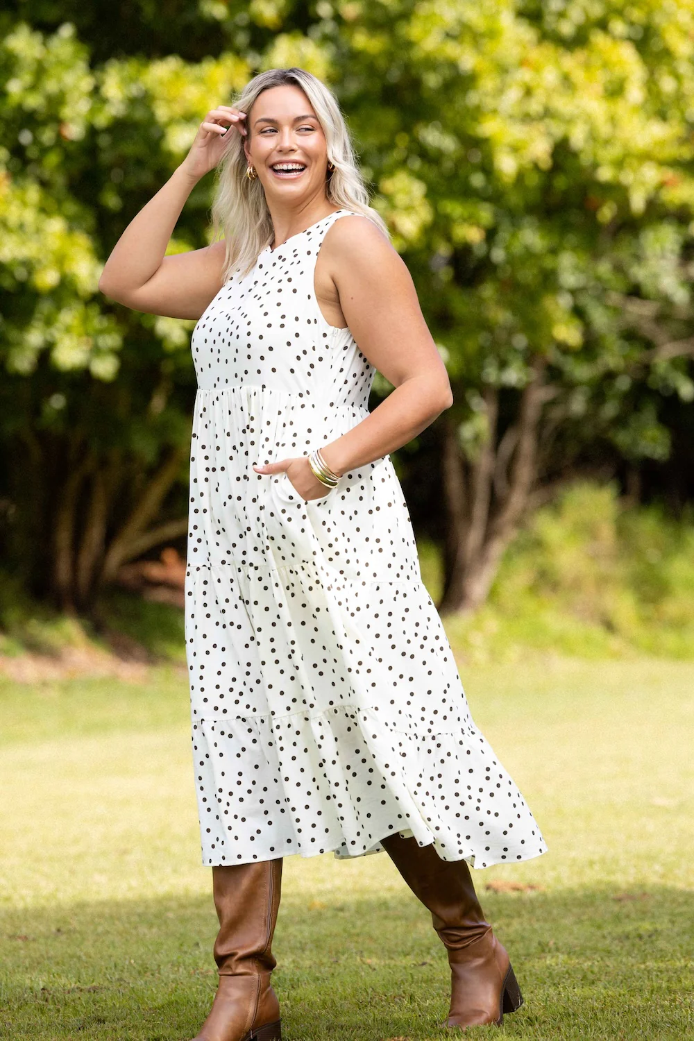 Siena Dress - Polka - Image 7