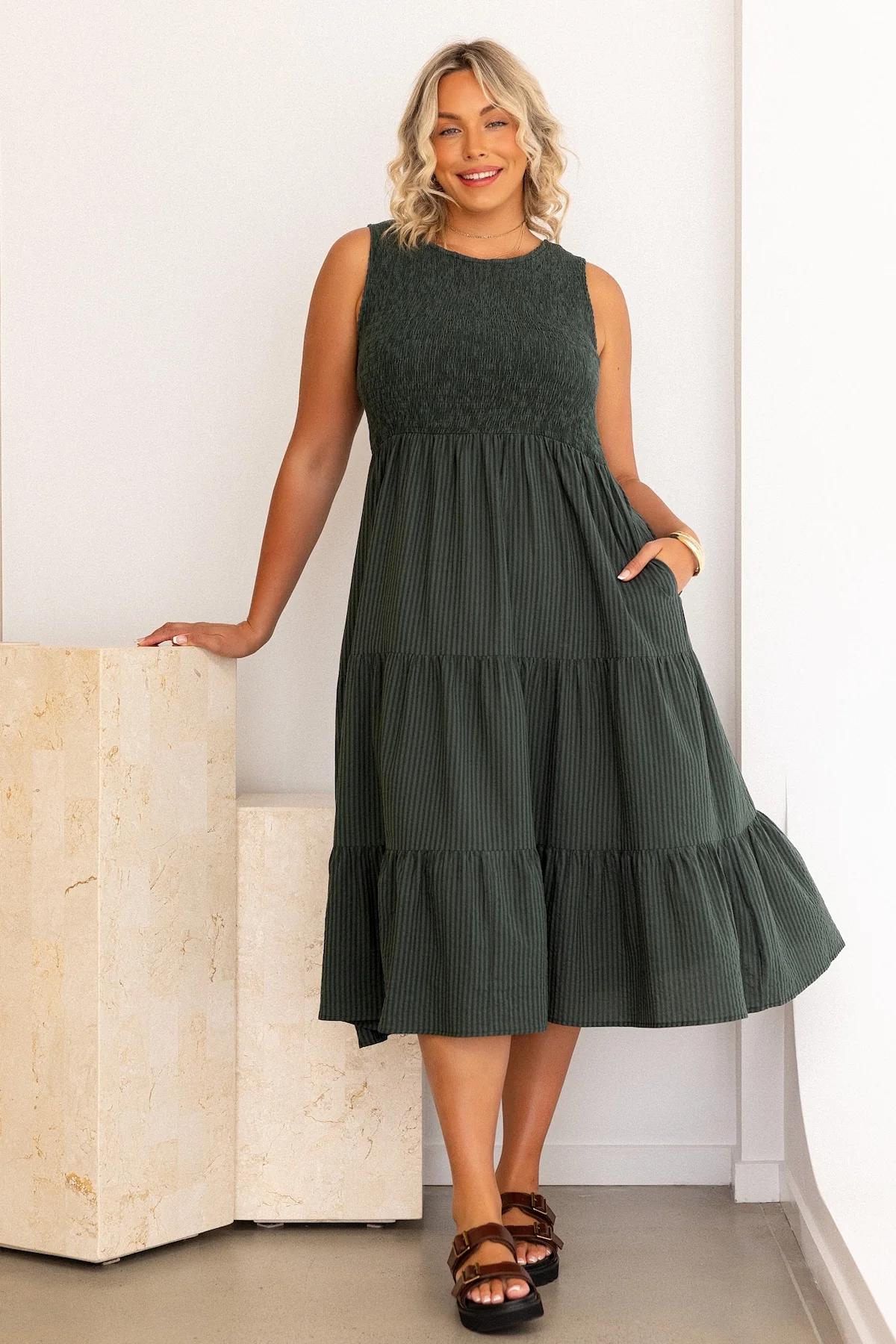 Sophie Dress - Juniper - Image 7