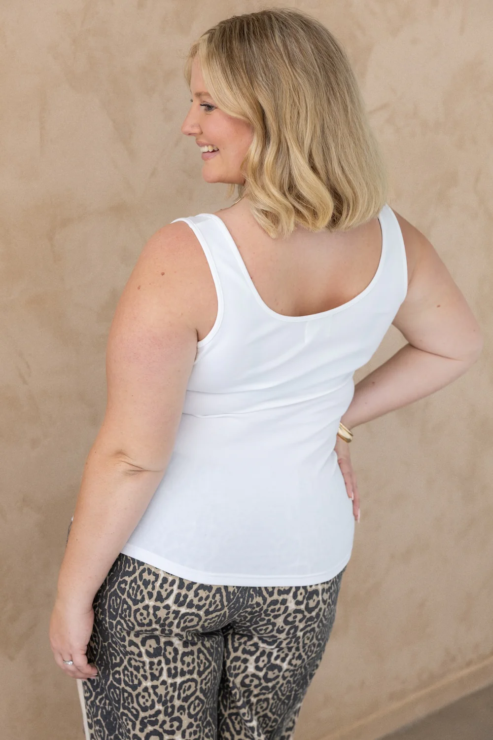 Susie Singlet - White - Image 8